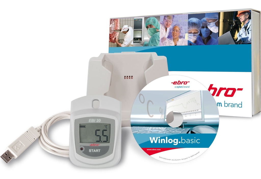 Starter set EBI-20 T-Set (temp erature logger, ana