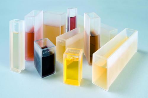 Cuvette, optical glass cell, Lovibond W600/OG/½", ½ inch