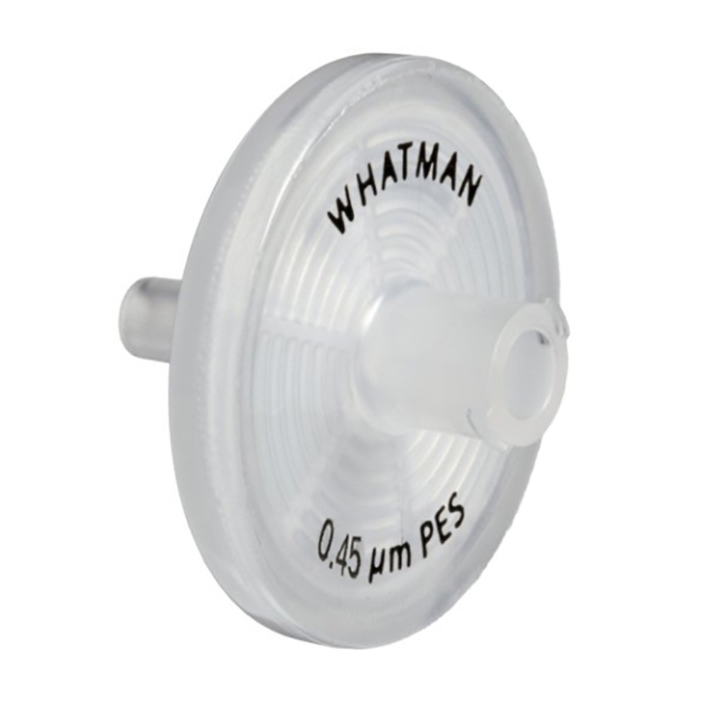 Syringe filter, Whatman Puradisc, PES, Ø25 mm, 0,45 µm, LSO, 200 pcs