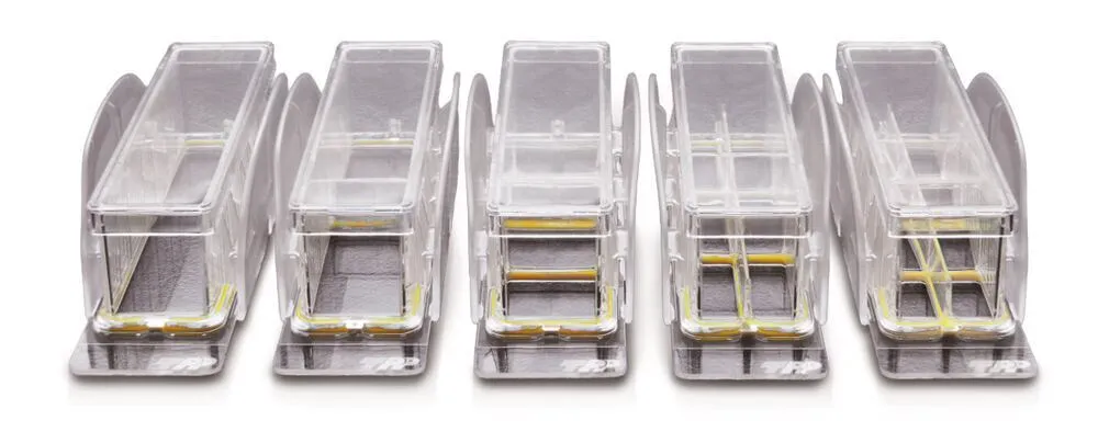 [71011] COP microscope slide, TPP Slidemax 1-well x 10,2 cm², 5 ea