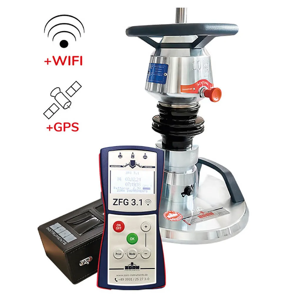 [2372626] Light Weight Deflectometer ZORN,  ZFG 3.1, Wi-Fi + GPS 15 kg