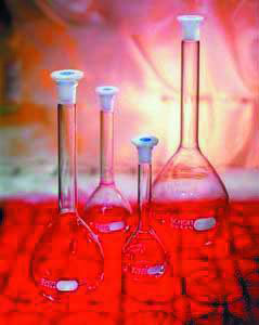 Volumetric flasks 10 ml with glass stopper