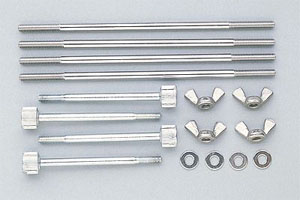 [2407013-09] MOUNTING HARDWARE F/4-HEADS,SS