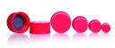 [1175523] Screwcap w ptfe, red GL45