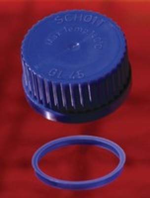[1175526] Screw cap, PP, blue, GL 25