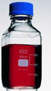 [1175574] Bluecap bottle, square, 1000ml