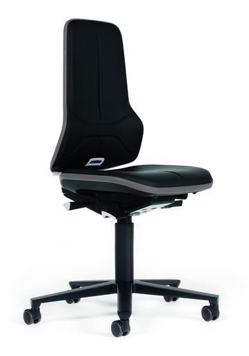 Lab chair Neon 2, Cool grey Leatherette Magic